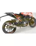 KTM 125 Duke 2017-2019  Silencieux Rond en Inox  300mm