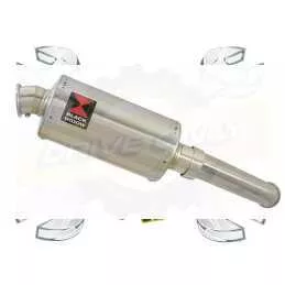 KTM RC 125 2017-2019 Ligne directe + Silencieux Rond en Inox  230mm