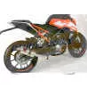 KTM 125 Duke 2017-2019  Silencieux Rond en Inox  230mm