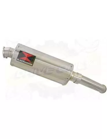 KTM RC 125 2017-2019  Ligne directe + Silencieux Rond en Inox  300mm