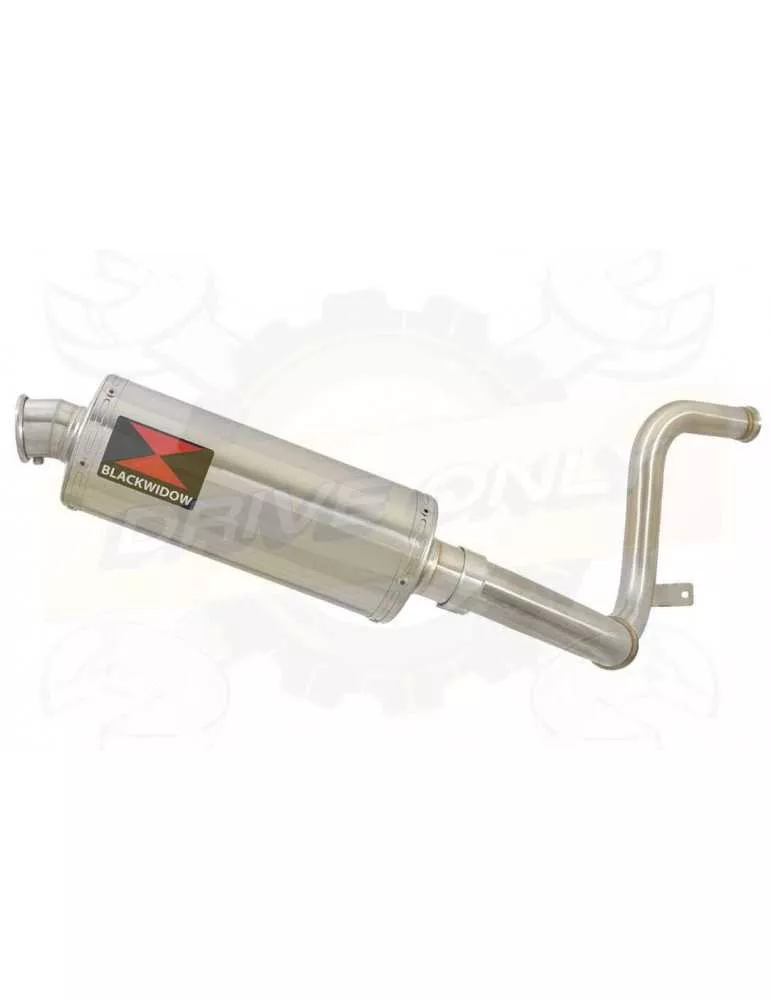 KTM RC 125 2017-2019  Ligne directe + Silencieux Rond en Inox  300mm
