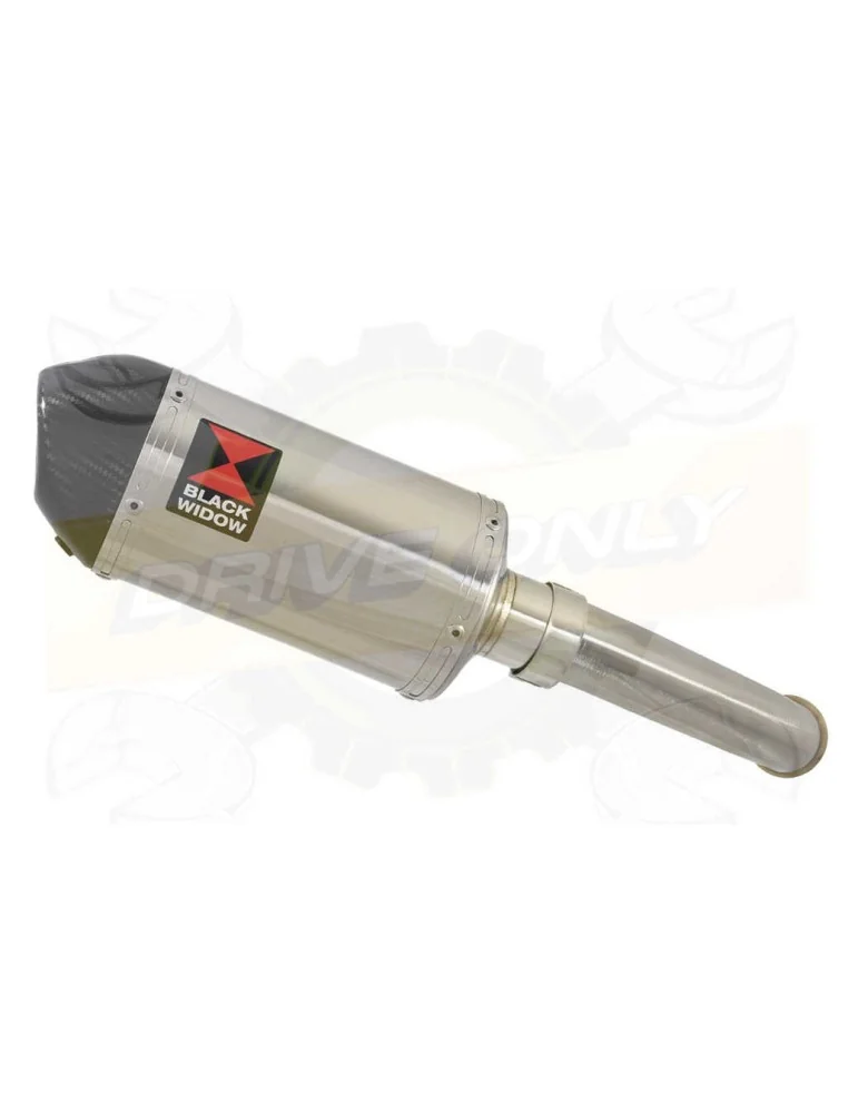 KTM 125 Duke 2017-2019  Silencieux en Inox + Canule Carbone  200mm KTM 125 Duke 2017-2019  Silencieux en Inox + Canule Carbone  200mm