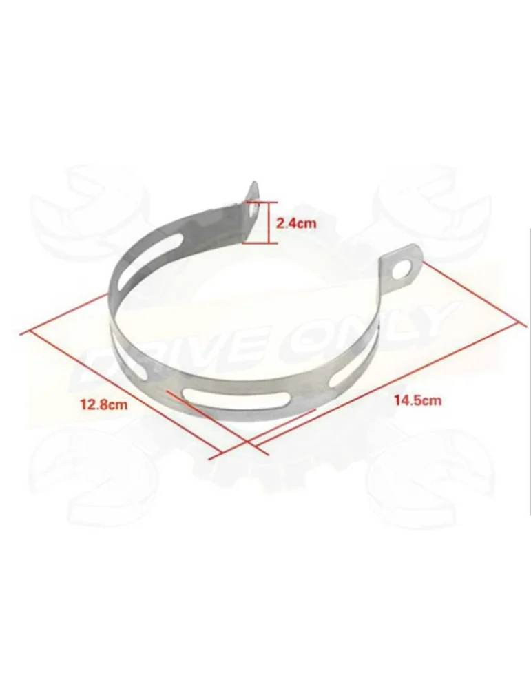 Collier universel échappement moto