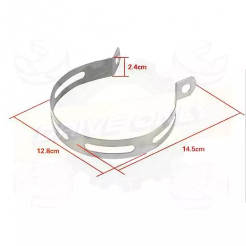 Collier universel échappement moto