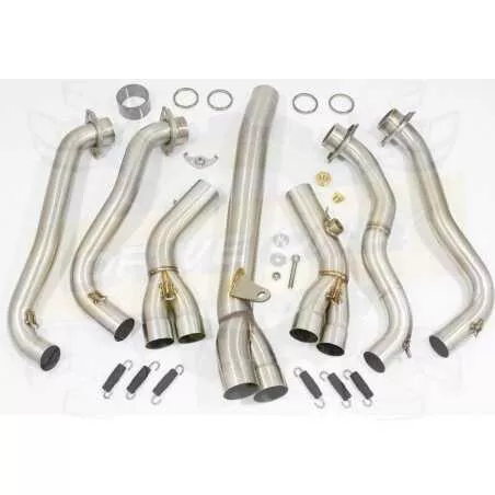 GSXR1000 2017-2019 Collecteur performance Décatalyseur 