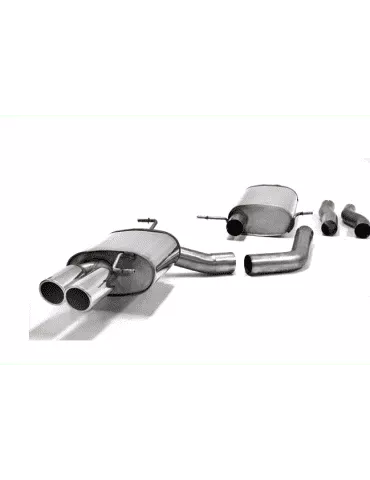 Ligne Sport inox DriveOnly Audi A4 B8 1.8Tfsi / 2.0 Tfsi 2 roues motrices et Quattro 2007 - 2015