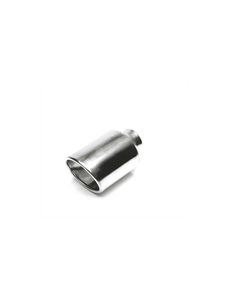 Canule échappement Inox universelle Ovale 1 100 x 110mm