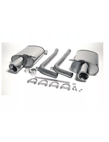 Silencieux Duplex Inox Sport DriveOnly A4 B6 2000-2004 Berline & Break  1.8T / 1.9 Tdi Quattro