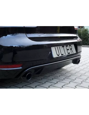 Silencieux Ulter Inox Black 129-320/NBLS-90RS VOLKSWAGEN Golf VI GTI-Look 2008-2013 1.2Tsi/1.4/1.4Tsi/1.8Tsi/1.6Tdi/2.0Tdi - 