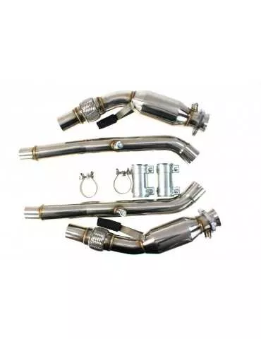 Descente de turbo + décatalyseur Sport DriveOnly S4 B6  4.2 V8 2003 - 2004