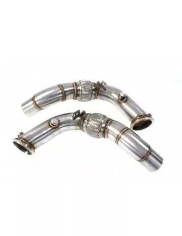 Descente de turbo + décatalyseur Sport Série 5 F10 M5 V8 2011 - 2017