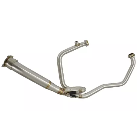 HYOSUNG GT125R GT125 COMET Ligne complètes & Ovale Noir Silencieux En Inox 300mm