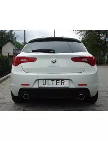 Silencieux Ulter Sport Inox à Valve  100-313Zv/101RS P ALFA ROMEO Giulietta 2010-2019 1.4T / 1.6 Jtd