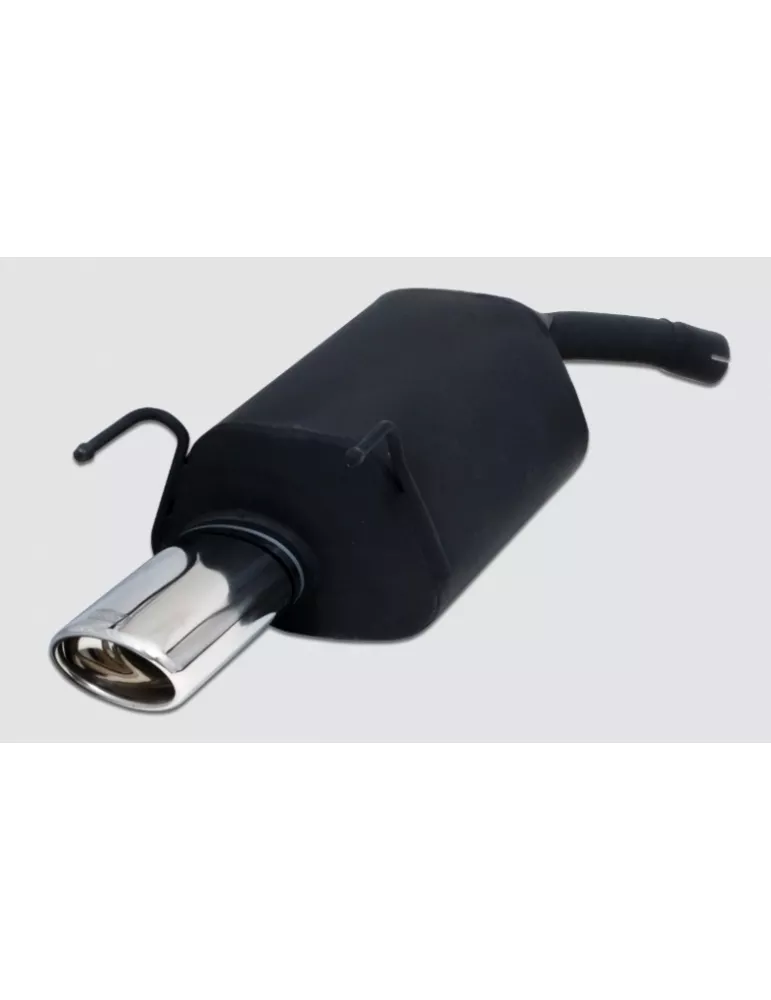 Sport muffler 120-125/27 for OPEL Vectra C  Montage SOUS le parechoc 1.6 16V / 1.8 16V / 2.2 16V / 2.0Turbo / 1.9Cdti / 2.0Dti /