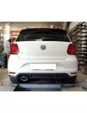 Silencieux + Intermédiaire direct  Sport  Inox 1 Fulltube  Polo 6C GTI 1.8Tsi 2015 - 2019