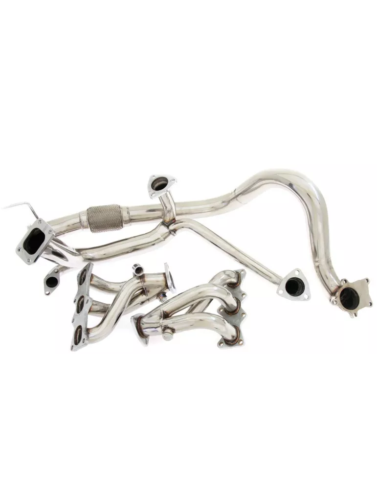 Collecteur d'échappement + Downpipe  Inox  Montage Turbo Ford Probe 2.5 V6 1993 -1998