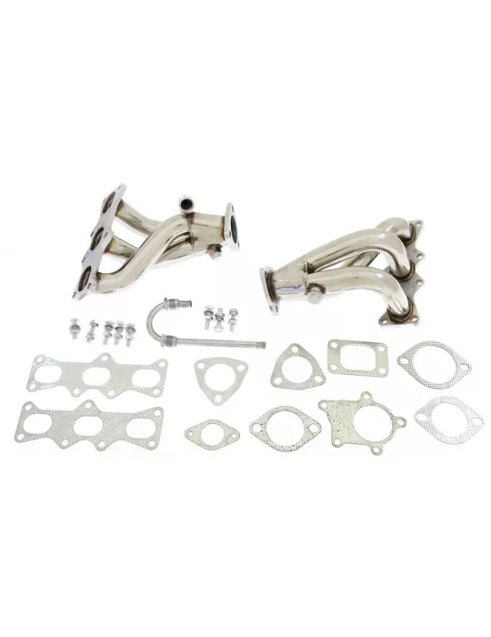 Collecteur d'échappement + Downpipe  Inox  Montage Turbo Ford Probe 2.5 V6 1993 -1998