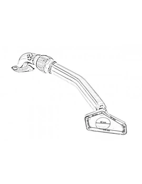 Collecteur d'échappement  4 / 2 / 1  Inox DirveOnly Impreza GC8 WRX 1997 - 2005 