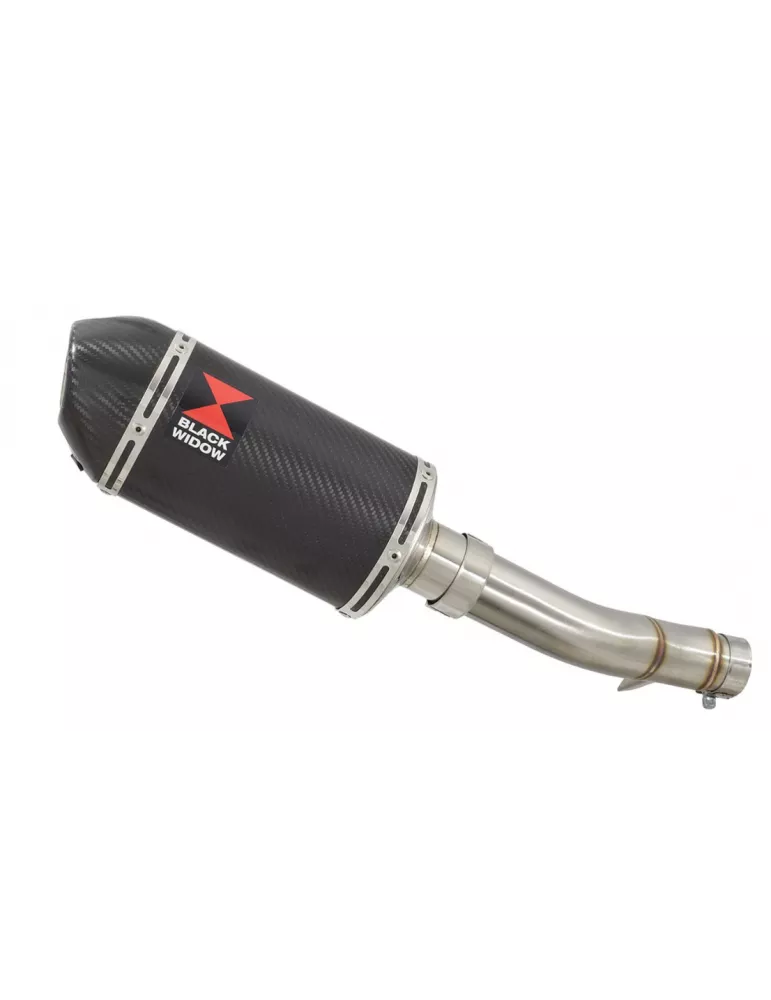 CBR500R 2016-2020 Silencieux Sport Ovale Carbone et Canule Carbone  200mm 
