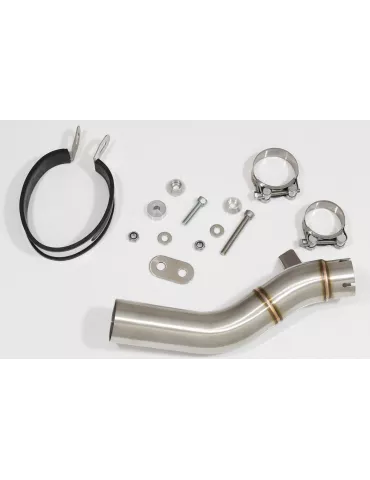 CBR500R 2016-2020 Silencieux Sport Ovale Inox et Canule Carbone  200mm 