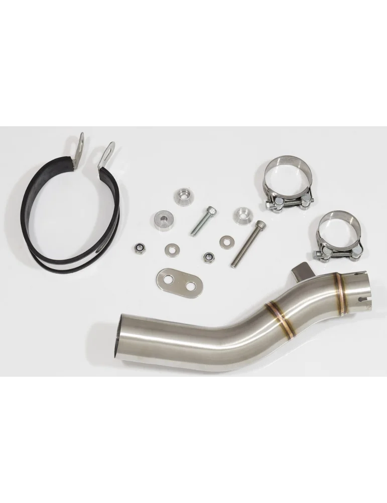 CBR500R 2016-2020 Silencieux Sport Ovale Inox et Canule Carbone  200mm 