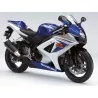 Silencieux sport Dominator : GSXR 1000 2007 - 2008