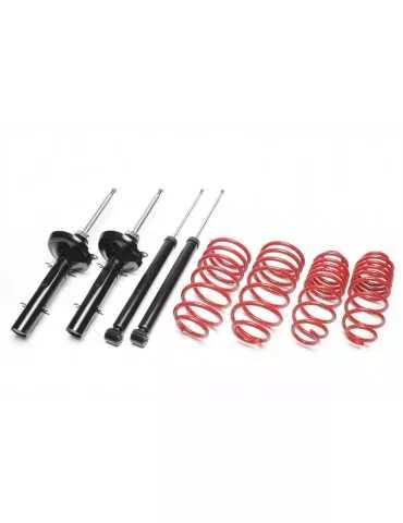 Kit Amortisseurs sport et Ressorts courts Renault 25 R25  Rabaissement : 40/40mm