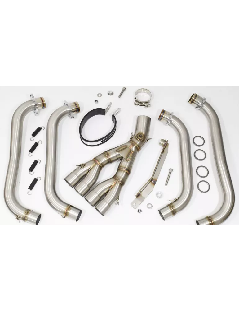 CBR650R 2019-2020 Ligne complète Collecteur/Decatalyseur/Silencieux Carbone Ovale 300mm