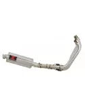 CBR650R 2019-2020 Ligne complète Collecteur/Decatalyseur/Silencieux Inox Ovale 300mm