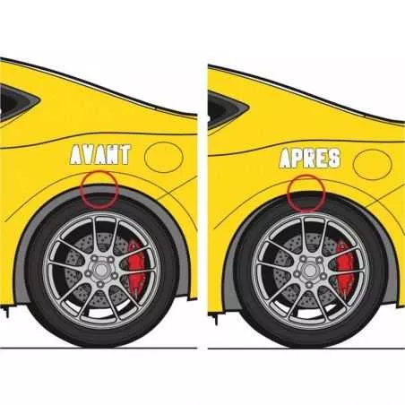 Kit Amortisseurs sport et Ressorts courts Audi A4  B7 break 1.6 / 2.0 Boite manuelle  30/30mm