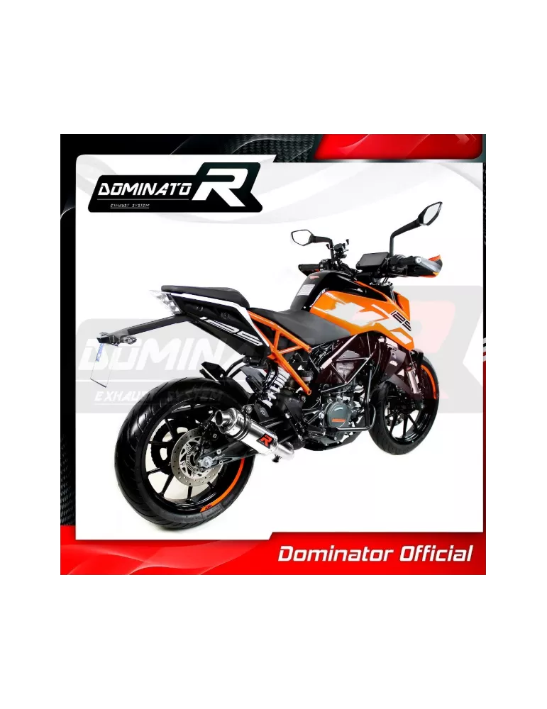 Silencieux sport Dominator : Duke 125 