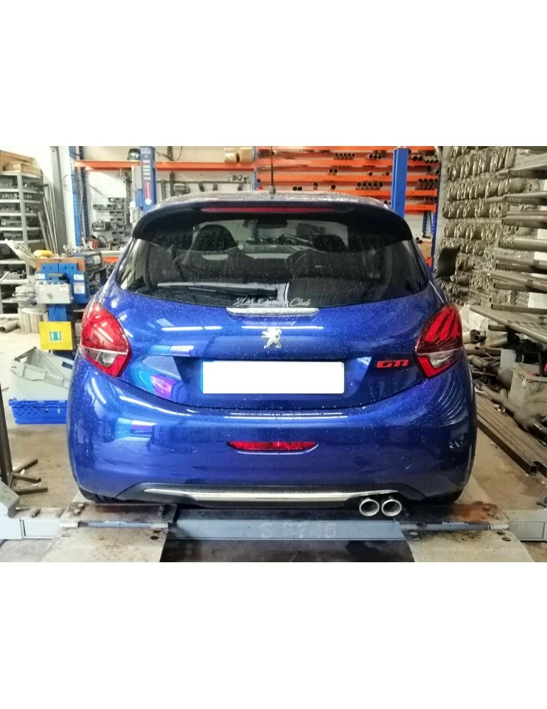 Silencieux Duplex direct  Sport  Inox  DriveOnly  208 GTI 2012 - 2019 