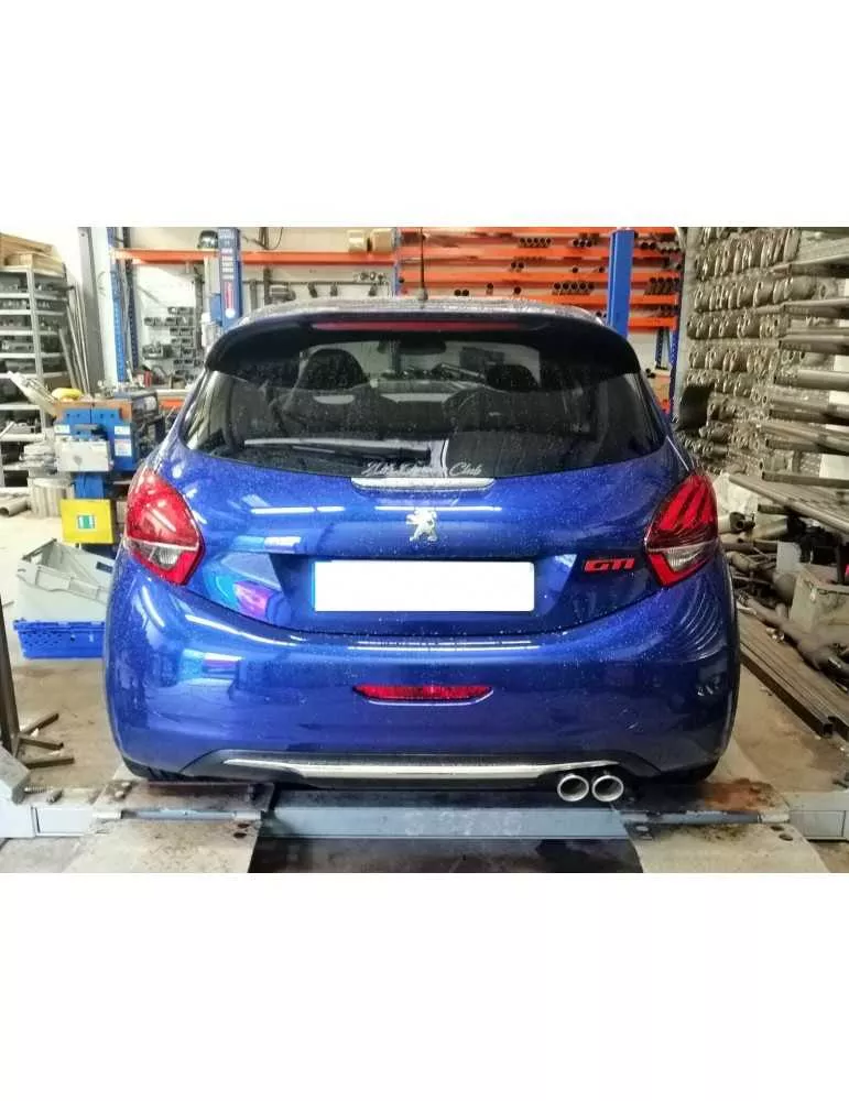 Silencieux Duplex direct  Sport  Inox  DriveOnly  208 GTI 2012 - 2019 