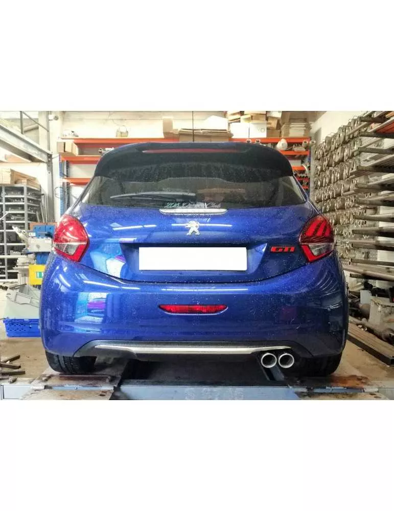 Silencieux Duplex direct  Sport  Inox  DriveOnly  208 GTI 2012 - 2019 