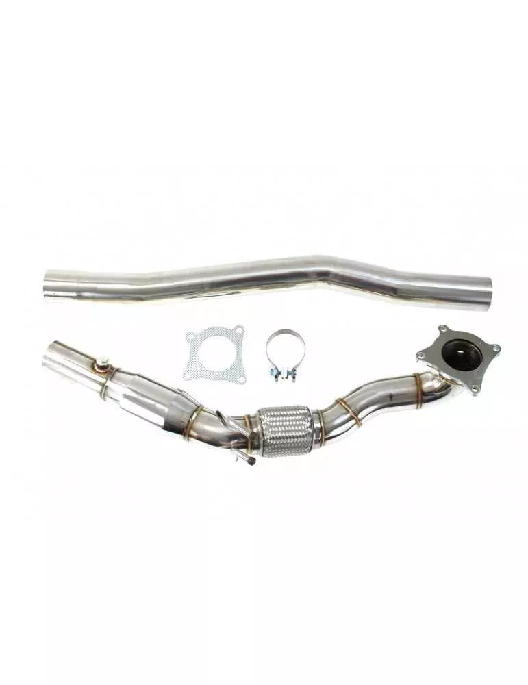 Descente de turbo  diamètre 76mm + Catalyseur Sport DriveOnly Audi TT 8J 1.8Tfsi 160cv / 2.0Tfsi 200cv et 211cv 2006 - 2014