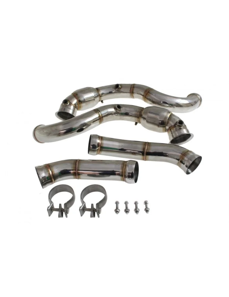 Descente de turbo + Décatalyseur Classe C W205 E63 AMG  2014 - 2020 Descente de turbo + Décatalyseur Classe C W205 E63 AMG  2014 - 2020
