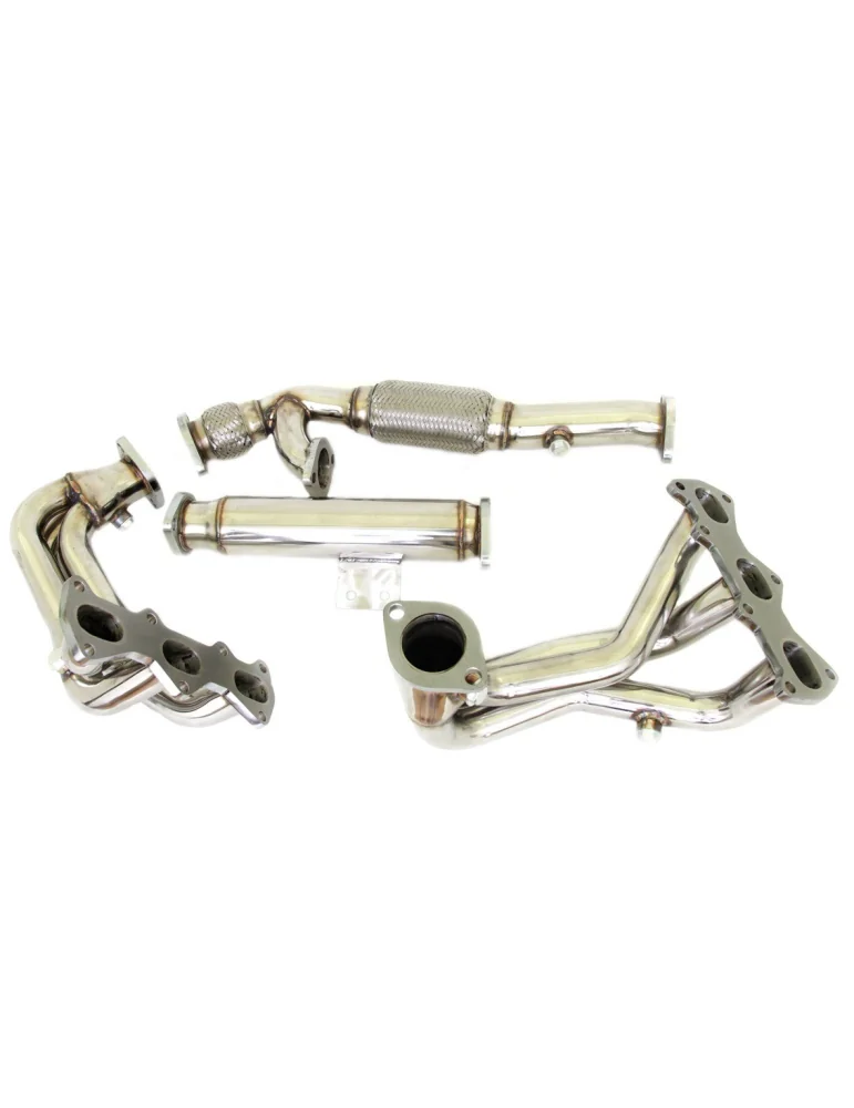 Collecteur d'échappement + Décatalyseur  DriveOnly Inox Sport Hyundai Coupé V6 GK 2002 - 2009 