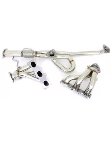 Collecteur d'échappement + Décatalyseur  DriveOnly Inox Sport Ford Probe 2.5 V6 