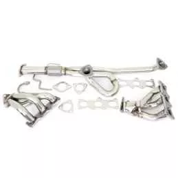 Collecteur d'échappement + Décatalyseur  DriveOnly Inox Sport Ford Probe 2.5 V6 