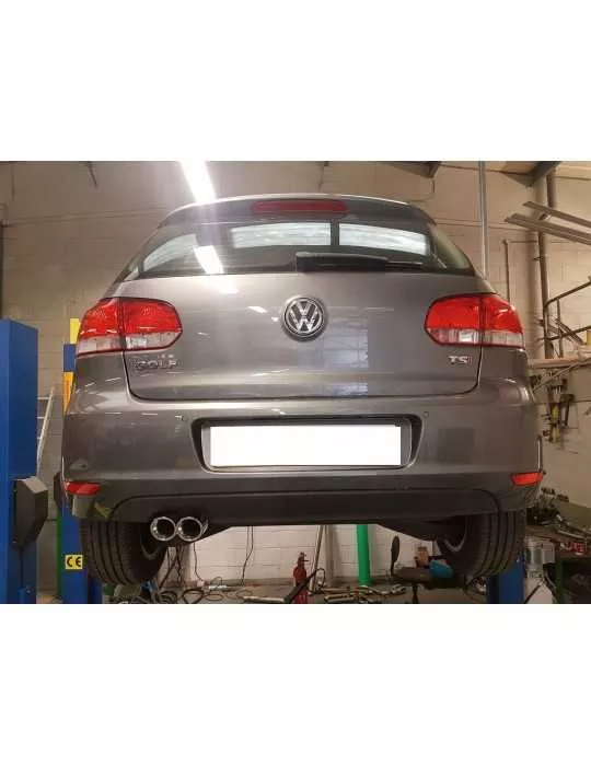 Silencieux direct  Sport  Inox 1 DriveOnly  Golf 5  1.2Tsi/1.4Tsi/1.6Tdi/2.0Tdi 2008 - 2014