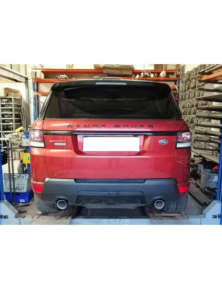 Silencieux sport inox direct Range Rover Sport 5.0 V8  2014 - 2018