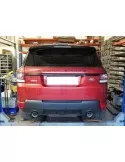 Silencieux sport inox direct Range Rover Sport 5.0 V8  2014 - 2018