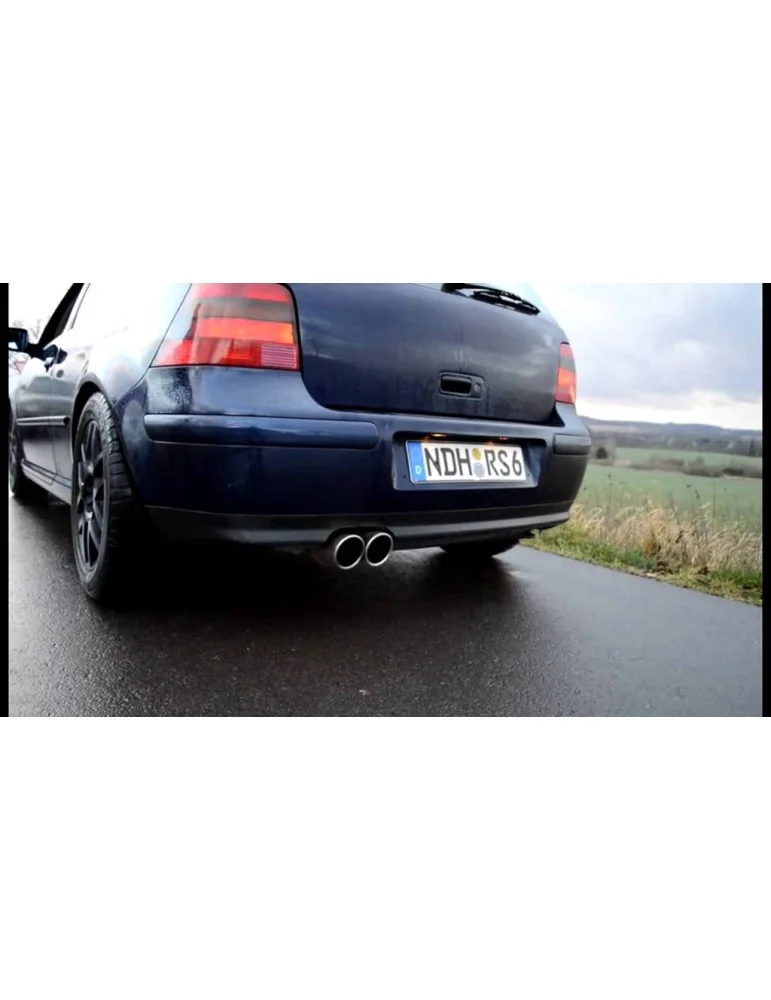 Silencieux Sport DriveOnly Golf 4 1.6 / 1.8 / 2.0 / 1.8T / 2.3V5 / 1.9 TDI 1997 - 2003