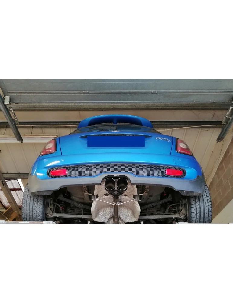 Silencieux direct  Sport  Inox Black DriveOnly  Mini Cooper S & JCW R56 / R57 2006 - 2013