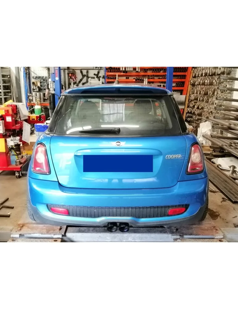 Silencieux direct  Sport  Inox Black DriveOnly  Mini Cooper S & JCW R56 / R57 2006 - 2013