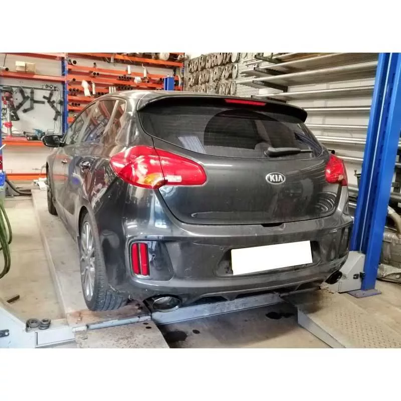 Silencieux Sport Duplex Inox  Black  DriveOnly Kia Pro Ceed GT 2014 - 2018 
