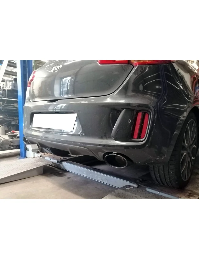 Silencieux Sport Duplex Inox  Black  DriveOnly Kia Pro Ceed GT 2014 - 2018 