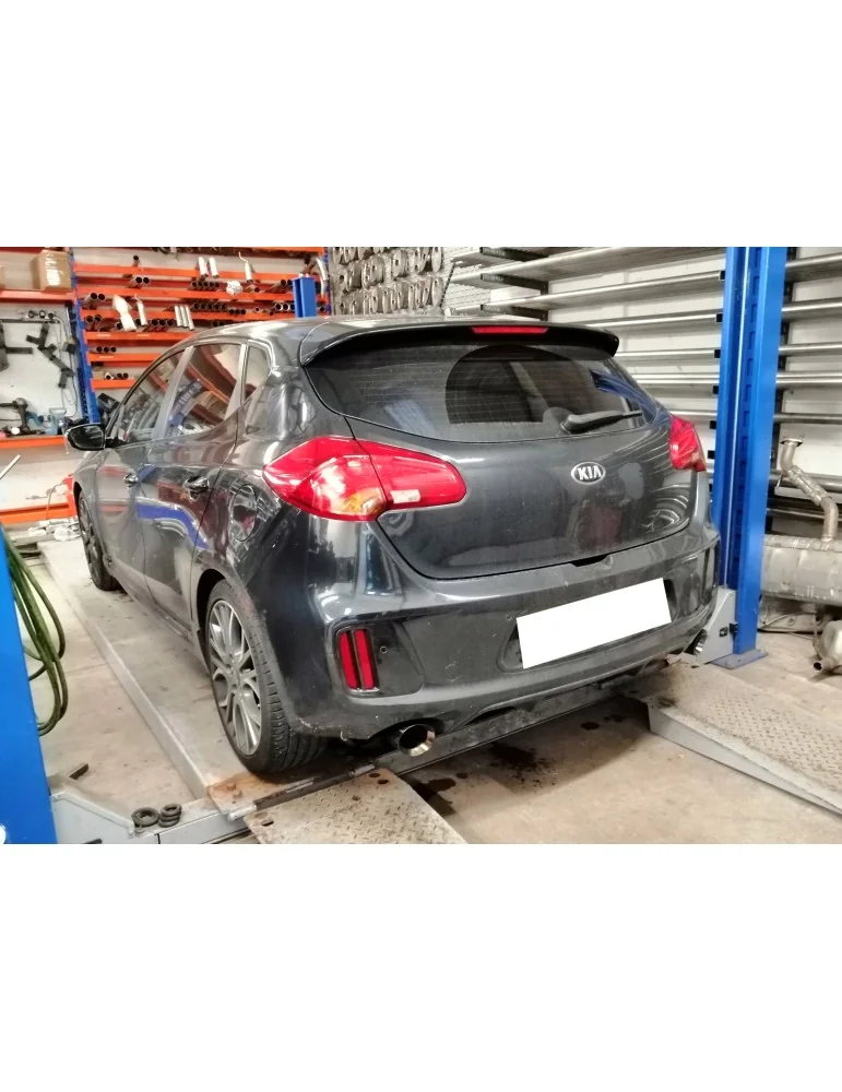 Silencieux Sport Duplex Inox  Black 2 DriveOnly Kia Pro Ceed GT 2014 - 2018 