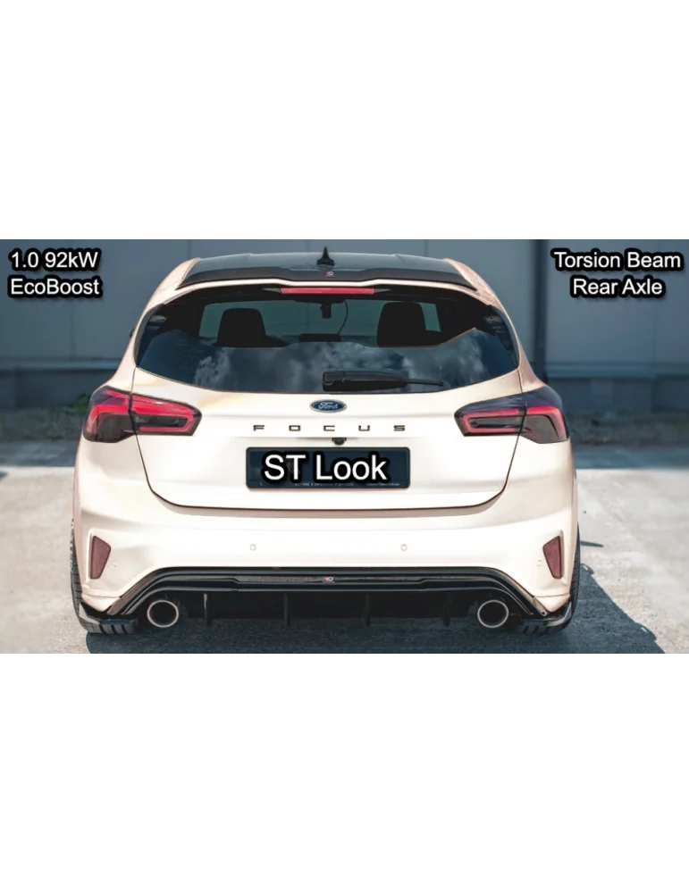 Silencieux Ulter Sport FORD Focus IV 1.0 / 1.5 / 1.6 Ecoboost - ST Look 2018-2021 Silencieux Ulter Sport FORD Focus IV 1.0 / 1.5 / 1.6 Ecoboost - ST Look 2018-2021