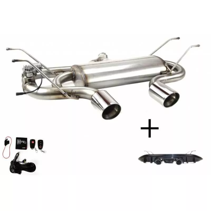 Silencieux Inox Ulter Sport à valve + Diffuseur  MAZDA MX5 Modèle ND 2014 - 201x Coupé & Cabriolet 1.5 / 2.0